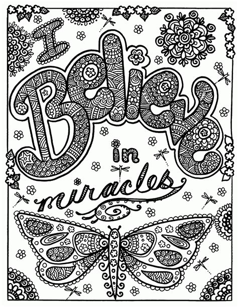 Therapeutic effects of color pages. Cute Butterfly Coloring Pages For Adults - Coloring Home