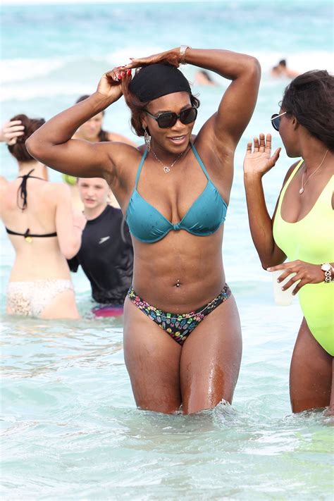 There's no denying that serena williams is the g.o.a.t. Serena Williams Shows of Her Mesmerizing Curves and ...