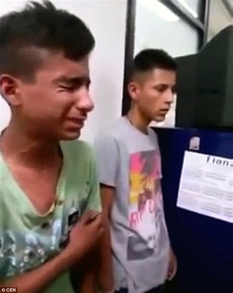 Her first time with big black dick. Mexican police film themselves slapping two suspected ...