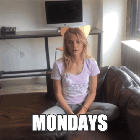 I didn't even mean to fall asleep, i'd. Monday Reaction GIFs