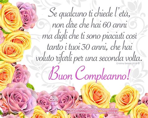 Frasi di compleanno per 60 anni, divertenti e spiritose. Frasi Buon Compleanno 60 Anni Divertenti 2020 ...
