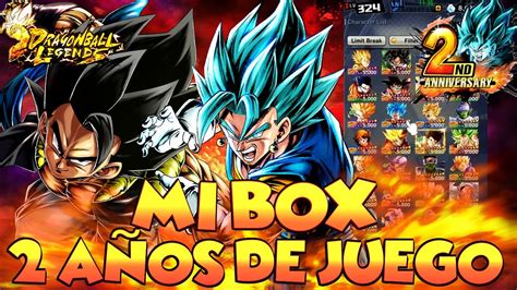 The game features all the characters of the anime in an exciting storyline of 42 chapters. DRAGON BALL LEGENDS MI BOX 2 AÑOS JUGANDO - YouTube