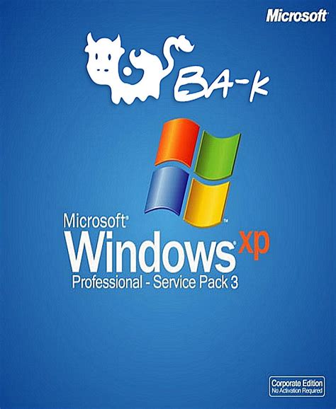 Windows 95, 98, 2000, me, xp, vista, 7, 8. Aportes Varios: Windows XP SP3 Ba-k Lite 3 SATA