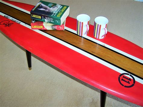 Rh members enjoy 25% savings and complimentary design services. Vintage SURFBOARD 1960's COFFEE TABLE Unique Solid Wood by ...