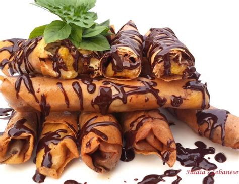 Enjoy your banana nutella rolls 🍌🍫 Inilah Olahan Makanan Dari Pisang - Kitaberkata.com