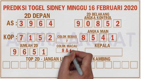 pengeluaran sdy hari ini