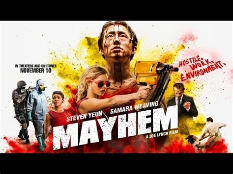 Mayhem is an energetic genre flick that moves at a ferocious pace. Mayhem (2017) Official Trailer - YouTube