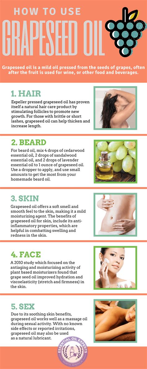 This can lead to acne or other skin irritation. Grapeseed Oil Benefits and Uses for Hair, Skin, Face ...