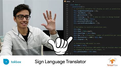 Using Machine Learning to Translate Sign Language - YouTube