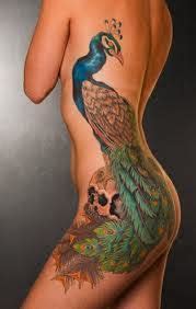 This tattoo design make them alluring and pretty. Tattoo Designs: Peacock's Tattoo