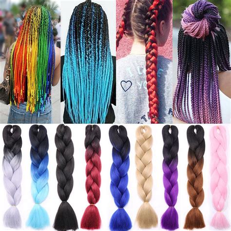 112m consumers helped this year. 24 inch Ombre Jumbo Kanekalon Synthetic Braiding Hair ...