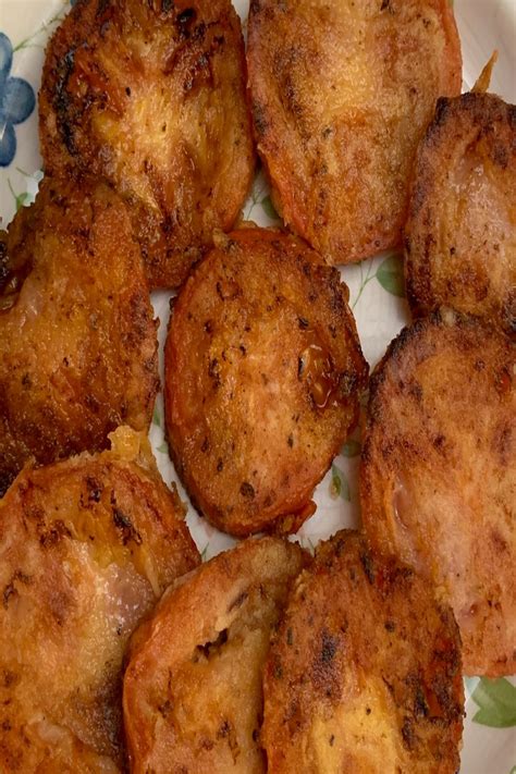 Allow to marinate for at least 30. Fried Red Tomatoes | Recipe | Recipes, Tomato dishes ...