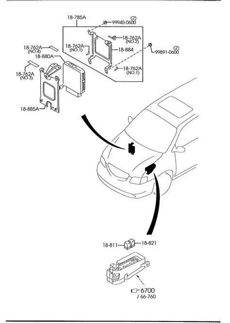 2001 Mazda MPV Imrc control/actuator. Runner ...
