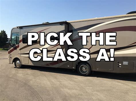 This means you are dealing with other towing related issues. 23 Reasons Why I'm Choosing a Class A RV (And NOT a Class ...