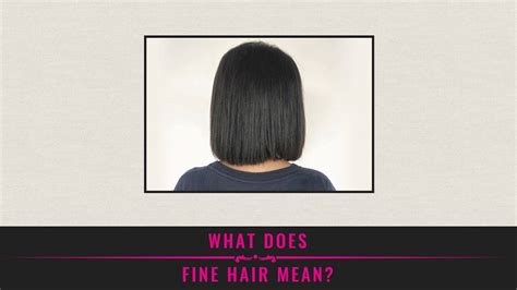 Honestly, it depends on how you define going bald. What Does Fine Hair Mean - YouTube