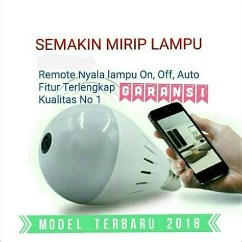 Dipasaran lampu led hpl sangat mudah didapatkan, terutama di online shop. Jual CCTV Ip Camera Wifi Light Bulb Lamp Panoramic Spy Cam ...