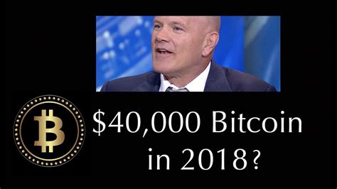 How is the ethereum classic price prediction made? Mike Novogratz Says BItcoin Price Could Reach $40,000 in ...