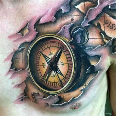 Check spelling or type a new query. 70 Compass Tattoo Designs For Men - An Exploration Of Ideas