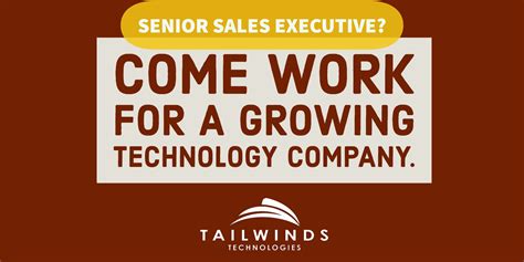 If this automotive technician job description sample doesn't exactly meet your needs, view a description for a related profession business development executive. TailWinds Technologies | We are hiring… Senior Sales Executive