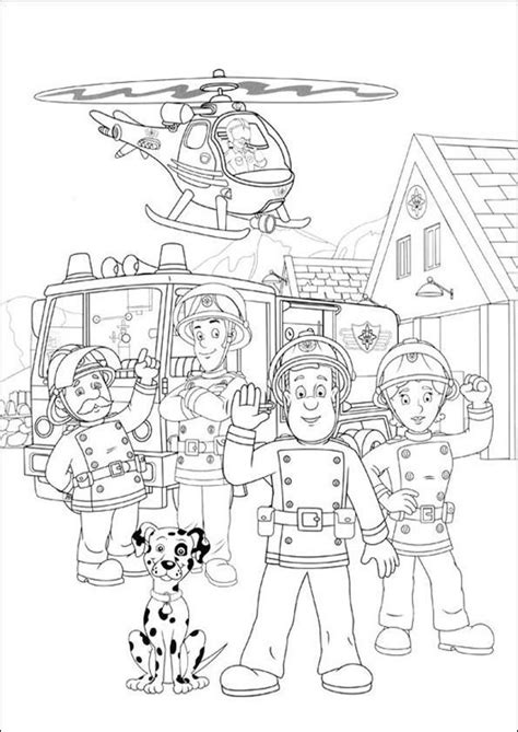 Fireman sam coloring picture ausmalbilder feuerwehrmann. Ausmalbilder Feuerwehrmann Sam 42 | Ausmalbilder zum ...