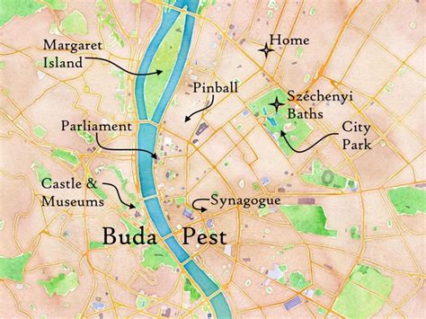 And big city budapest was born. Buda et pest carte - Buda ou d'un parasite de la carte ...