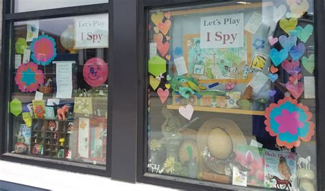 For instance, if you picked a purple hat that a nearby person was wearing, you could finish with something that you wear. "I Spy" Windows | Programming Librarian