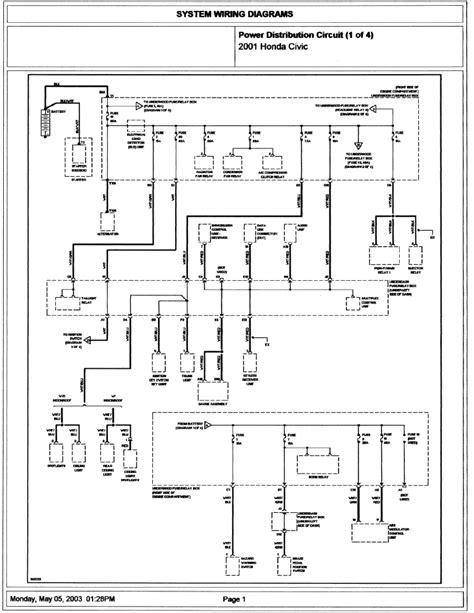 Hello ronj what year model does that a/c circuit diagram apply to, i don't see anywhere on the image, what this schematic applies to. 2003 Honda Crv Stereo Wiring Diagram Pictures | Wiring Collection