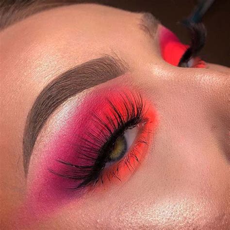 Eye makeup is a great way to make your eyes look more beautiful. 21 Neon Makeup Ideas to Try This Summer - Women Style Blog