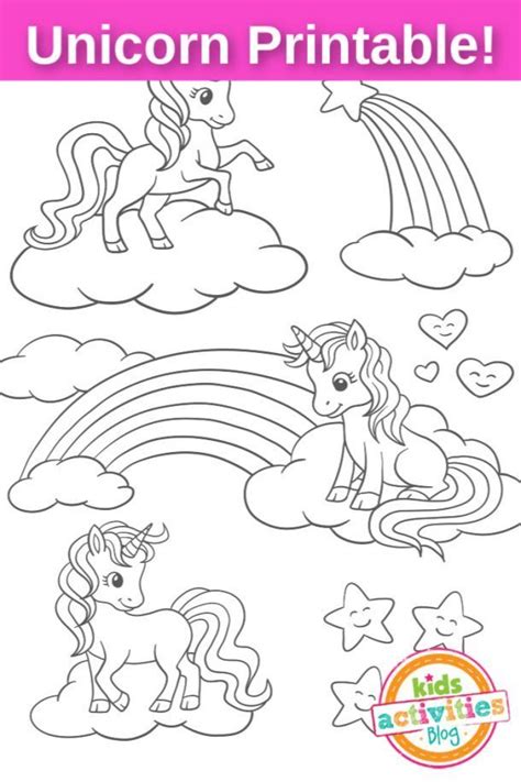 38+ mountain coloring pages for printing and coloring. Unicorn Printable! in 2020 | Unicorn printables, Kids ...
