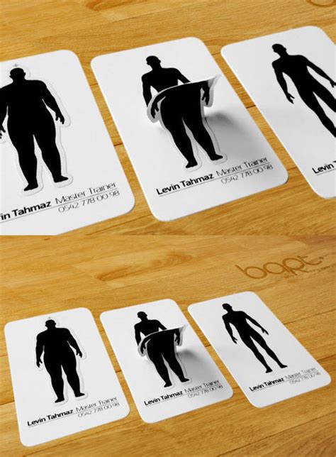 A selection of pretty, fancy and unique business cards for fitness pros, personal trainers, and other fitness instructors. Personal Trainer business cards at My Design Inspiration