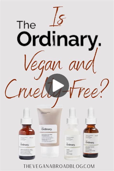 Whilst the ordinary recognises the importance of customer safety, the brand believes this. Is The Ordinary Cruelty-Free and Vegan? | The Vegan Abroad ...