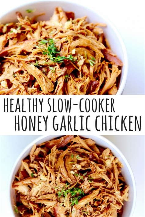 For a simple but comforting meal, try this quick recipe, adapted from easy crock pot recipes 5 Ingredient Crock Pot Honey Garlic Chicken | Healthy ...