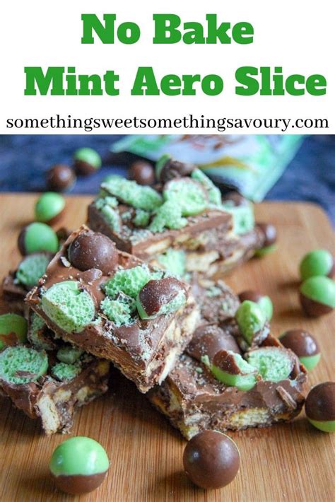 (1) always use cold butter/margarine/shortening; No Bake Mint Aero Slice | Baking recipes uk, Tray bake ...