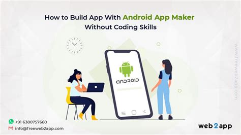 Build your mobile app without coding, and save your time, money, and effort! Create Mobile App Using Android App Maker Without Coding