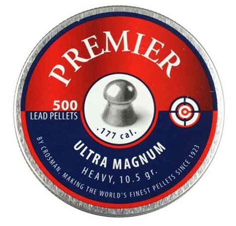 Crosman pumpmaster offers a simple solution for the beginning shooter. Crosman Premier Ultra Magnum .177 Cal, 10.5 gr - 500 ct ...