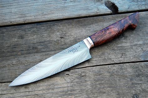 A knife used to cut slices of cooked or smoked meat, poultry and fish. Custom Petty | Custom kitchen knives, Kitchen knives ...