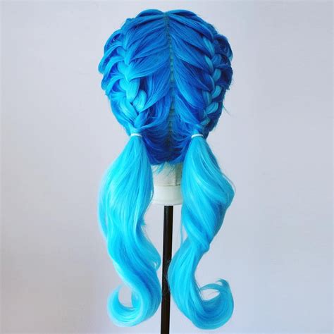 Anime ponytail is one of the suited hairstyles for anime girls. Blue braided ponytail. Available online! Get in touch for ...