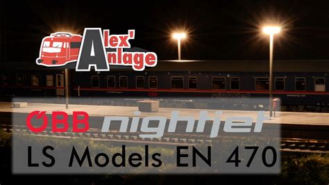 Ls models mw1810 night jet nj471 berlin zurich 6 cars set ho. H0 Modellbahn - LS Models 97021 Nightjet 470 - YouTube