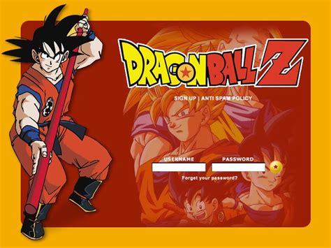The largest dragon ball legends community in the world! Dragon Ball Z Mail web design | Web design, Portfolio ...