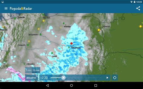 W zależności od przebiegu warunków pogodowych wydawane są komunikaty informujące o aktualnej sytuacji. Pogoda & Radar: prognoza - Aplikacje Android w Google Play