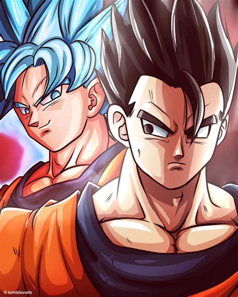 Gohan finally regaining his ultimate form and addressing the fatal flaw that got him absorbed by super buu all the way back in dragon ball z. Kaioken SSB Goku and Ultimate Gohan by TomislavArtz ...