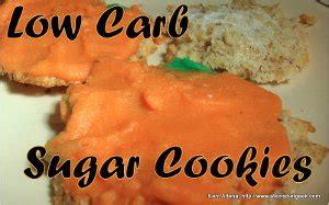 Low sugar sugar cookies {dairy free recipe}. Low Carb Sugar Cookies | FaveHealthyRecipes.com
