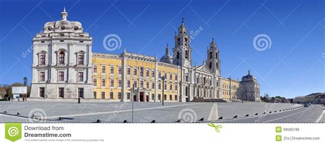 Das königliche kloster (palast) von mafra, portugal. Nationaler Palast, Kloster Und Basilika Mafra ...