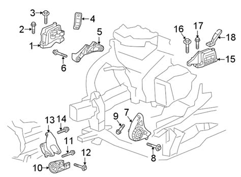 The three vehicles will share the new gm lambda platform. Buick Enclave Engine Mount Bracket. 3.6 LITER - 23221646 ...