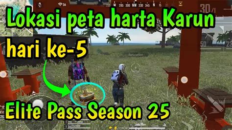 Anima si peta harta karun terbagus. Lokasi peta harta Karun hari ke-5 | Elite Pass Season 25 ...