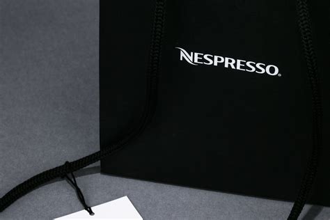 Send up to $1,000 with the suggestion to use it at nespresso. Nespresso Black Branded Gift Bag I Downey