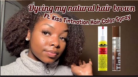 Read on to see why and how to make it at dye your hair with prior strand tests. Dyeing my hair brown | Kiss Tintation - YouTube