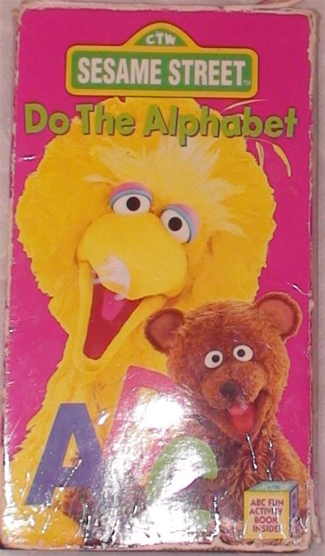Entertain children with the educational and trusted experience of the sesame street characters and friends. Image - Do The Alphabet Sesame Street Big Bird VHS Video ...