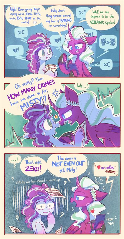 Off-screen Misty and Opaline the comic : r/mylittlepony