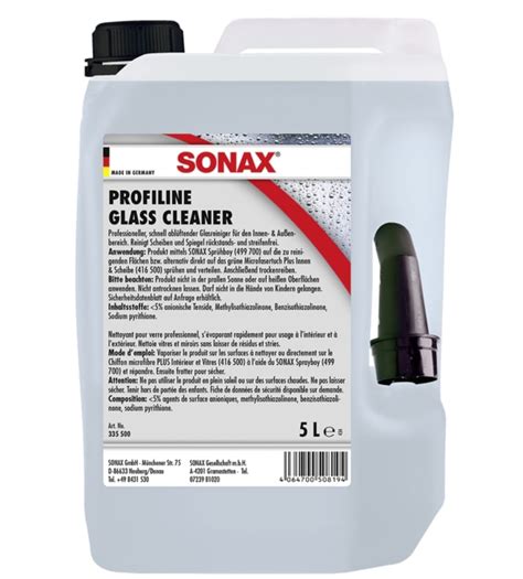 Sonax Profiline Glass Cleaner 10L ikkunanpesu | Karkkainen.com verkkokauppa